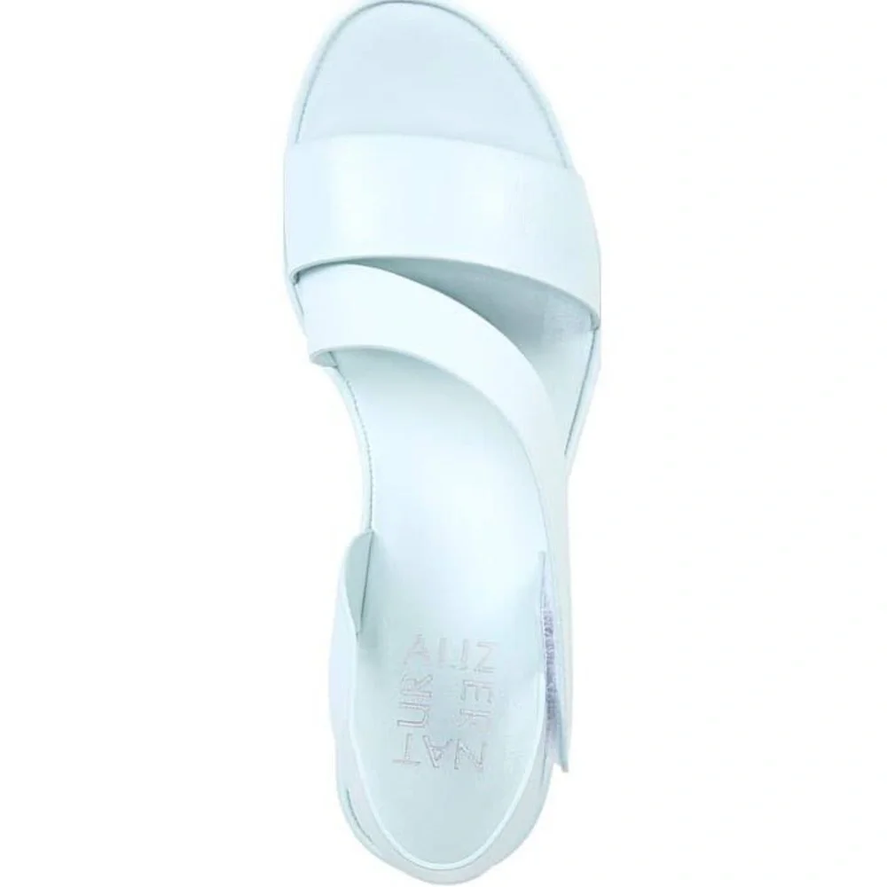 Naturalizer Genn-Skip Leather Sling Dress Sandals - Picture 2 of 8